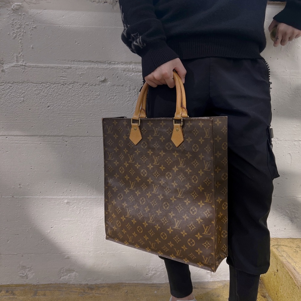 Louis Vuitton Sac Plat Handbag Year 2002
